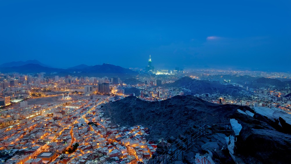 جغرافية الحرمين الشريفين